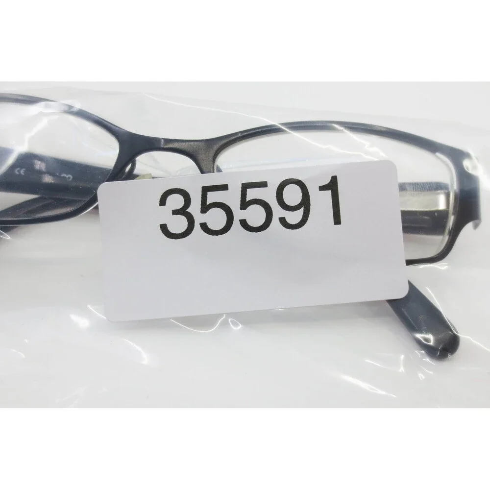 Bongo Melissa Black Red Snakeskin Oval Eyeglasses Frames 47-18-130 35591